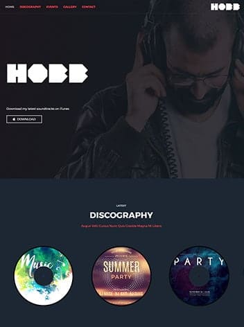 Disco Website