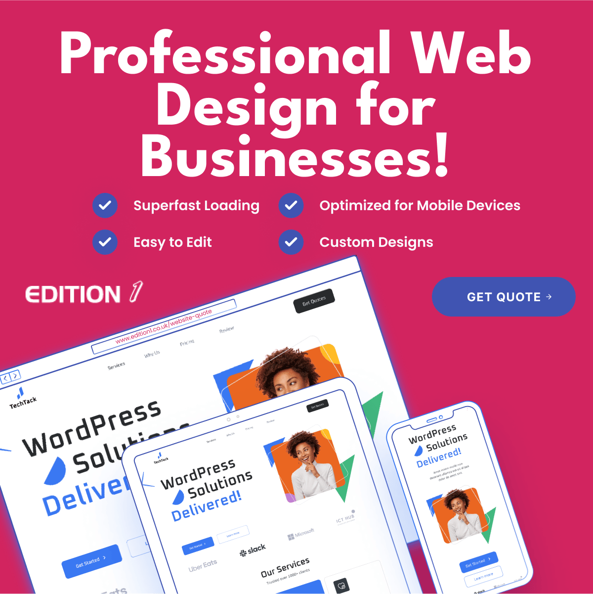 Pro Web Design for Businesses
