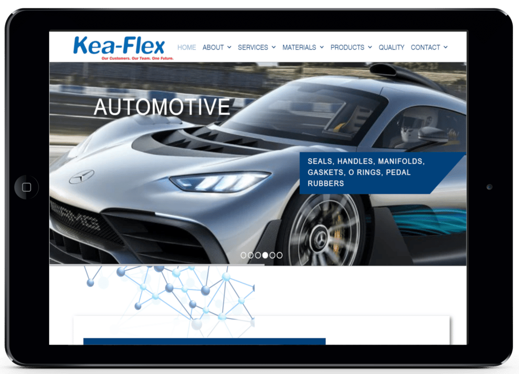 Website for Kea-Flex